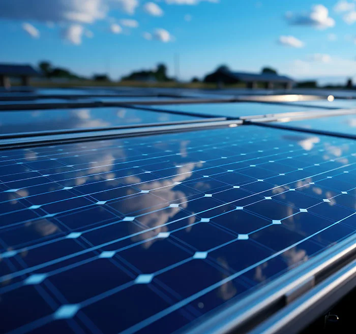 Nettoyage de panneaux solaires